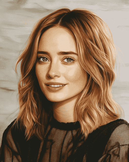 Emily Blunt Celebrity Diamond Painting