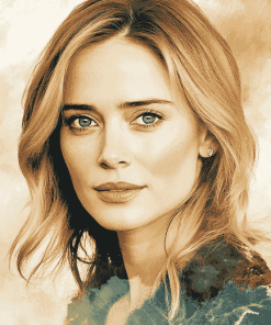 Emily Blunt Diamond Painting