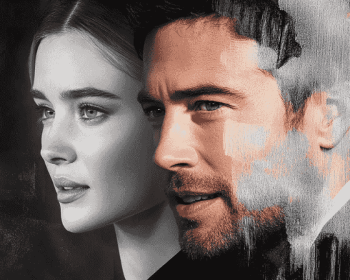 Emily Blunt and John Krasinski Diamond Painting