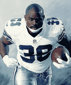 Emmitt Smith Football Legend Diamond Painting