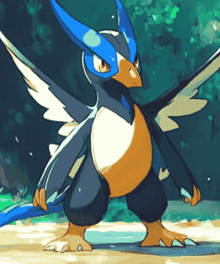 Empoleon Pokemon Anime Diamond Painting