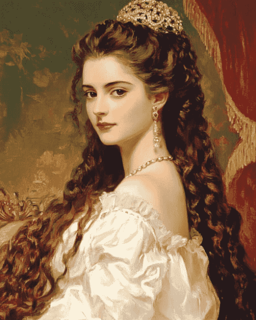 Empress Elisabeth Vintage Diamond Painting