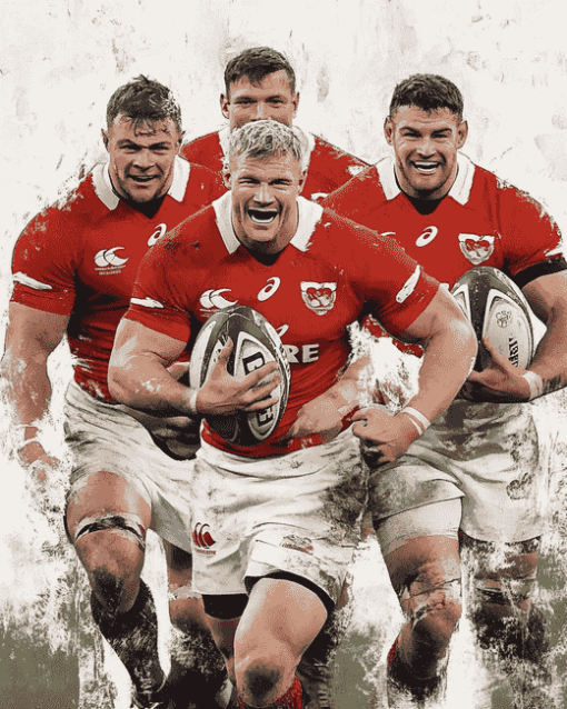 England Rugby Stars Diamond Painting