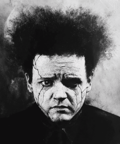 Eraserhead Black and White Diamond Painting