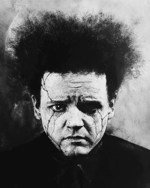 Eraserhead Black and White Diamond Painting