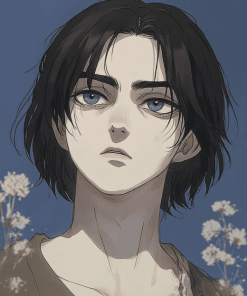 Eren Yeager Anime Diamond Painting