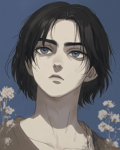 Eren Yeager Anime Diamond Painting