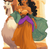 Esmeralda Animation Diamond Painting