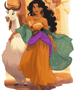 Esmeralda Animation Diamond Painting