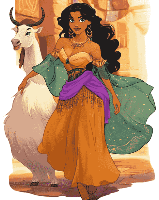 Esmeralda Animation Diamond Painting