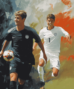 Ethan Horvath Soccer Star Diamond Painting