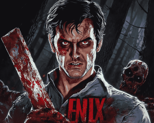 Evil Dead Video Game Diamond Painting