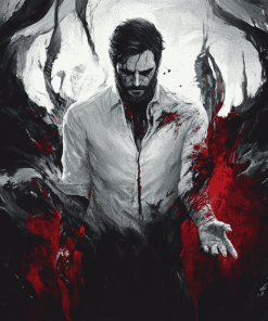 Evil Within Movie Poster Diamond Painting