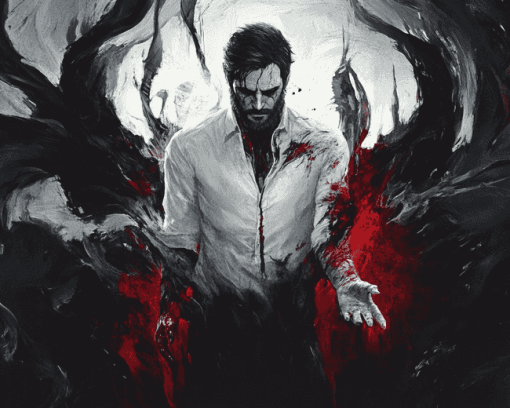 Evil Within Movie Poster Diamond Painting