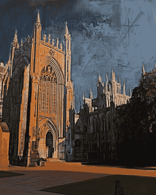 Exeter Cathedral Elegance Diamond Painting