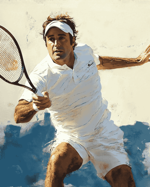 Fabrice Santoro Sports Legend Diamond Painting