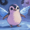 Fairy Penguin Fantasy Diamond Painting