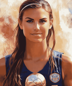 Famous Alex Morgan Diamond Painting