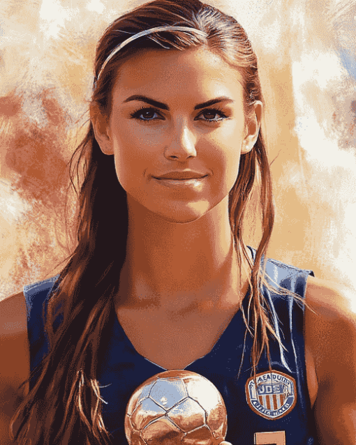 Famous Alex Morgan Diamond Painting