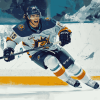 Famous Ice Hockey Mitch Mamer Diamond Painting