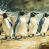 Fantasy Fairy Penguins Diamond Painting