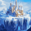 Fantasy Ice Palace Animation Diamond Painting