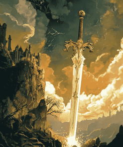 Fantasy Sword Adventure Diamond Painting