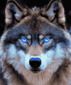 Fantasy Wolf Art Diamond Painting