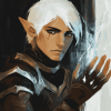 Fenris Dragon Age Character Diamond Painting