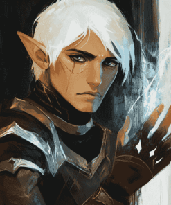 Fenris Dragon Age Character Diamond Painting