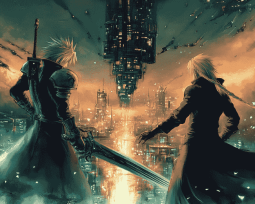 Final Fantasy 7 Adventures Diamond Painting