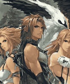 Final Fantasy Anime Diamond Painting