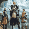 Final Fantasy XIV Online Adventure Diamond Painting