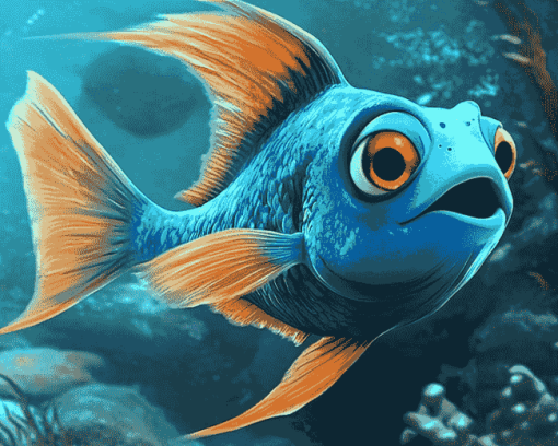 Finding Dori Cartoons Diamond Painting