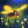 Firefly Cartoons Diamond Painting