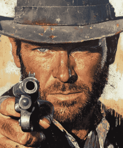 Fistful Of Dollars Film Diamond Painting