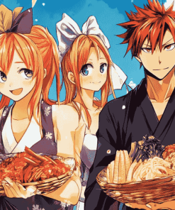 Food Wars Anime Diamond Painting