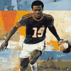 Football Legend Gale Sayers Diamond Painting