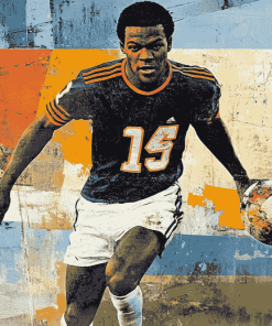 Football Legend Gale Sayers Diamond Painting