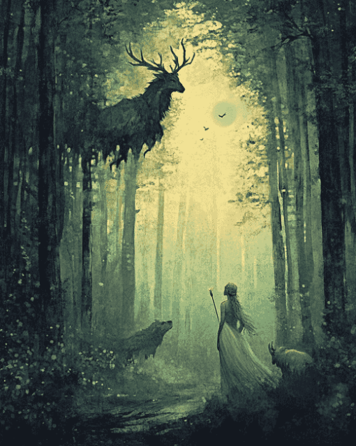 Forest Spirit Diamond Painting