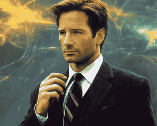 Fox Mulder Movies Diamond Painting