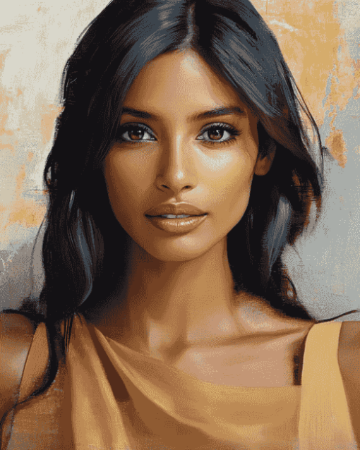 Freida Pinto Celebrity Diamond Painting