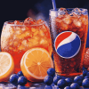 Frozen Pepsi Beverage Diamond Painting