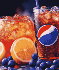 Frozen Pepsi Beverage Diamond Painting