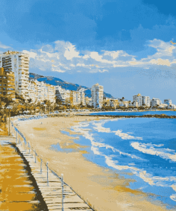 Fuengirola Seaside Diamond Painting