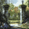 Garden Gate Landscape Diamond Painting