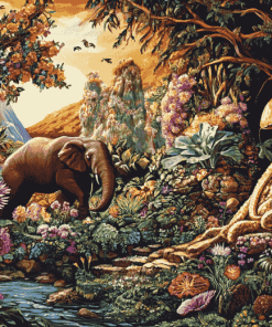 Garden Of Eden Fantasy Diamond Painting