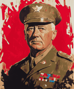 George Patton Military Diamond Painting