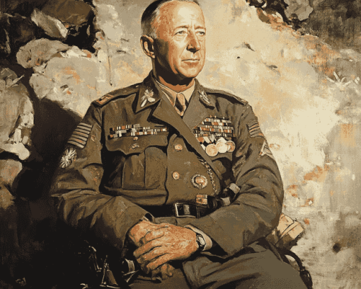 George Patton Military Legend Diamond Painting