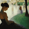 George Seurat Ladies Diamond Painting